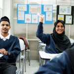 Cambridge English teacher conducting a language training class in Saudi Arabia